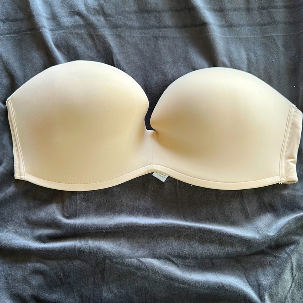 DELIMIRA plunge strapless bra 42C